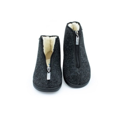 Botas Forro Lã c/ Fecho Winterwool Choupo Botas Forro Lã c/ Fecho Winterwool Choupo