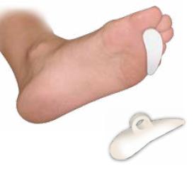 CORRECTOR EM GEL PARA DEDOS EM GARRA OU EM MARTELO COM ANEL