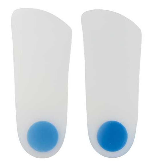 ¾ inch insole made of dual-density silicone