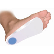 ¾ inch insole made of dual-density silicone