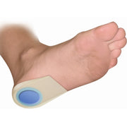 Silicone Heel Pad with Rim (for central heel spur)