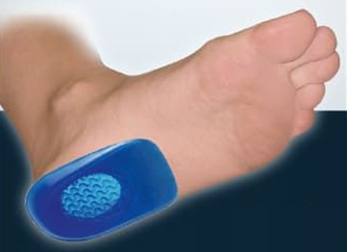 Coussinet de talon en gel avec doublure