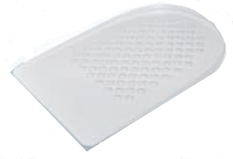 Coussinet de talon en gel avec doublure